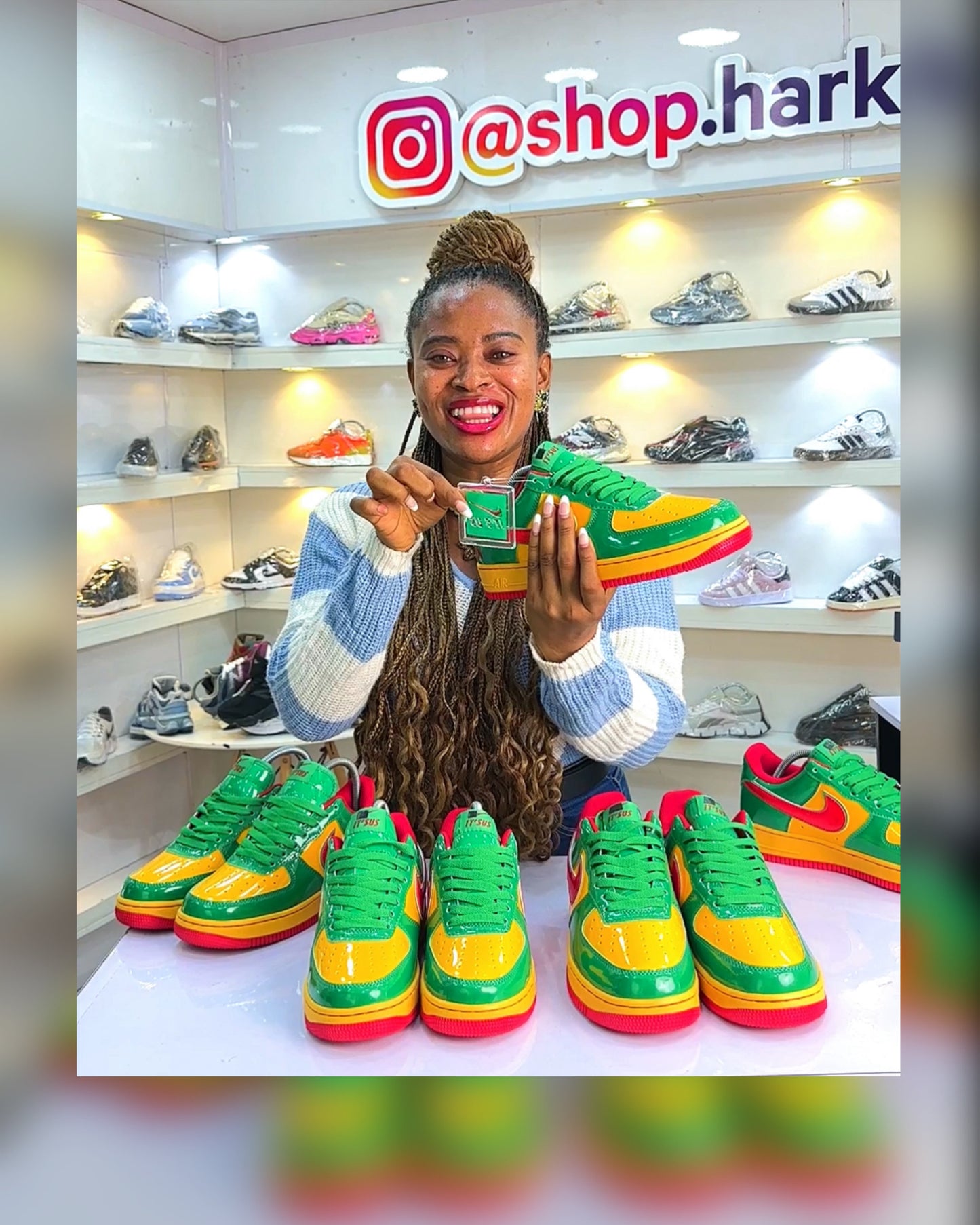 HDD27 Nike airforce 1 lil yatchy