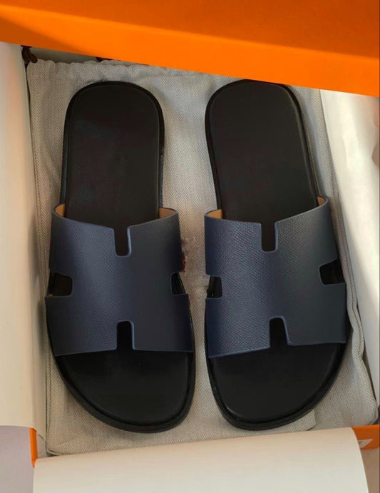 HDD09 BLACK Hermes slippers BLACK