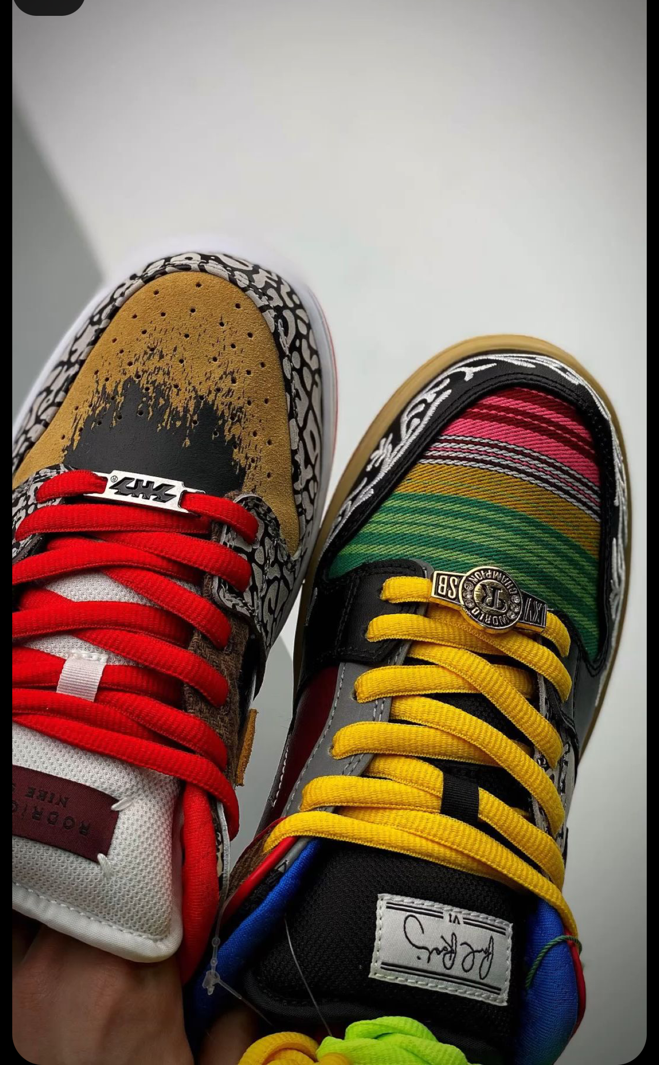 HDD10 Nike mismatch SB dunks