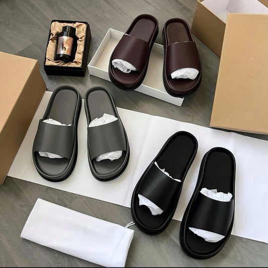 HDD08 BLACK zara slippers BLACK