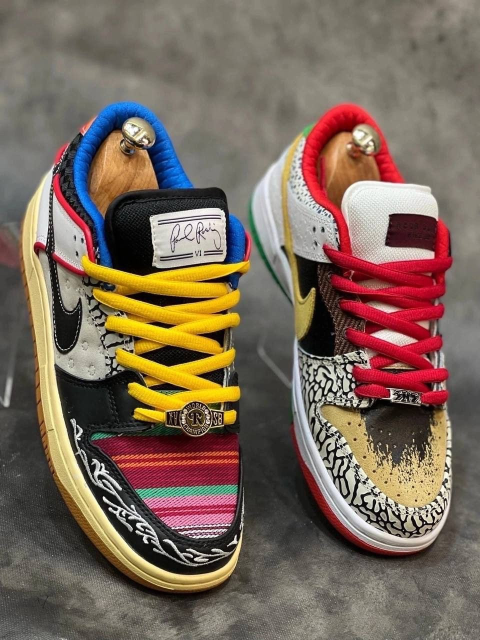 HDD10 Nike mismatch SB dunks