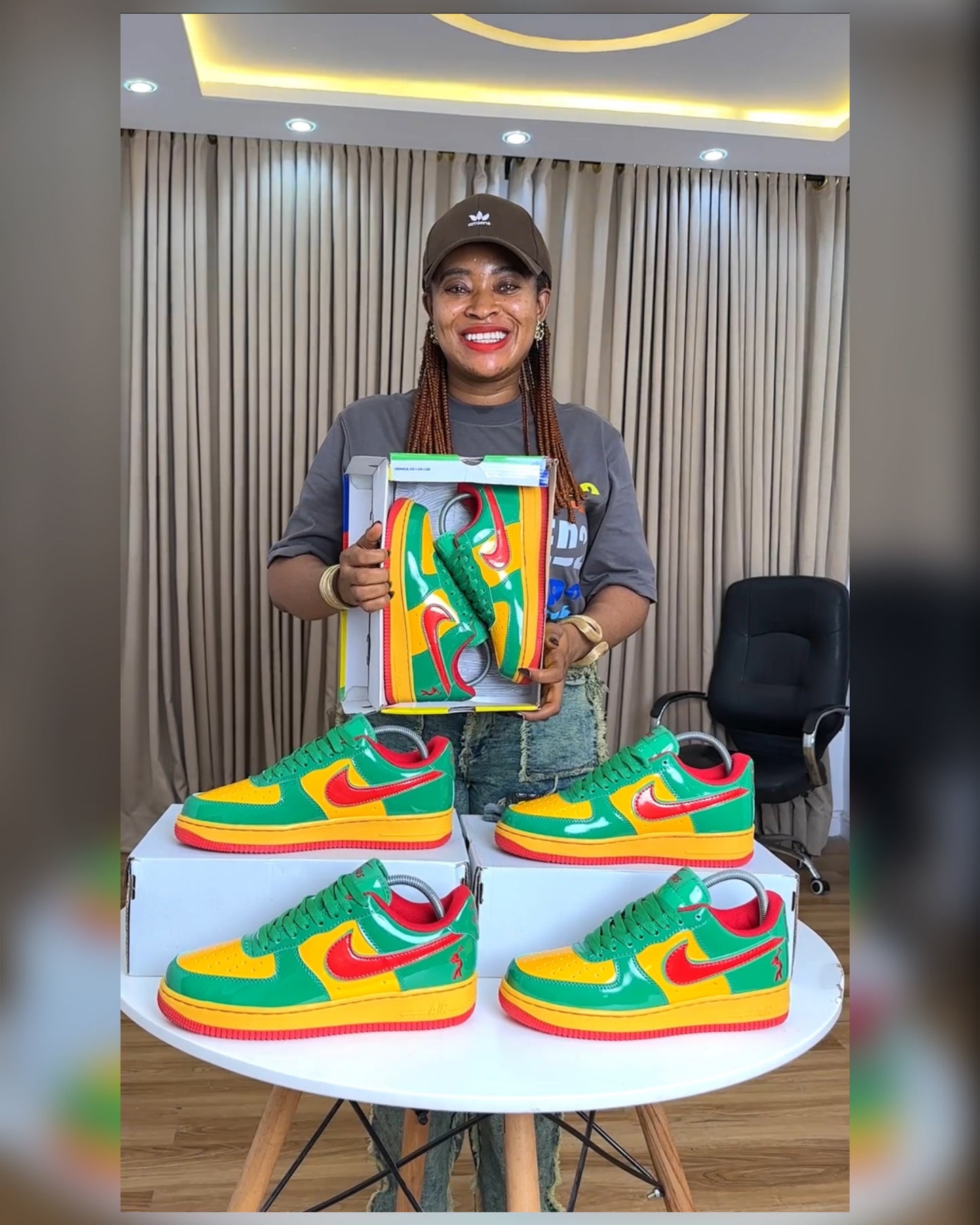 HDD27 Nike airforce 1 lil yatchy