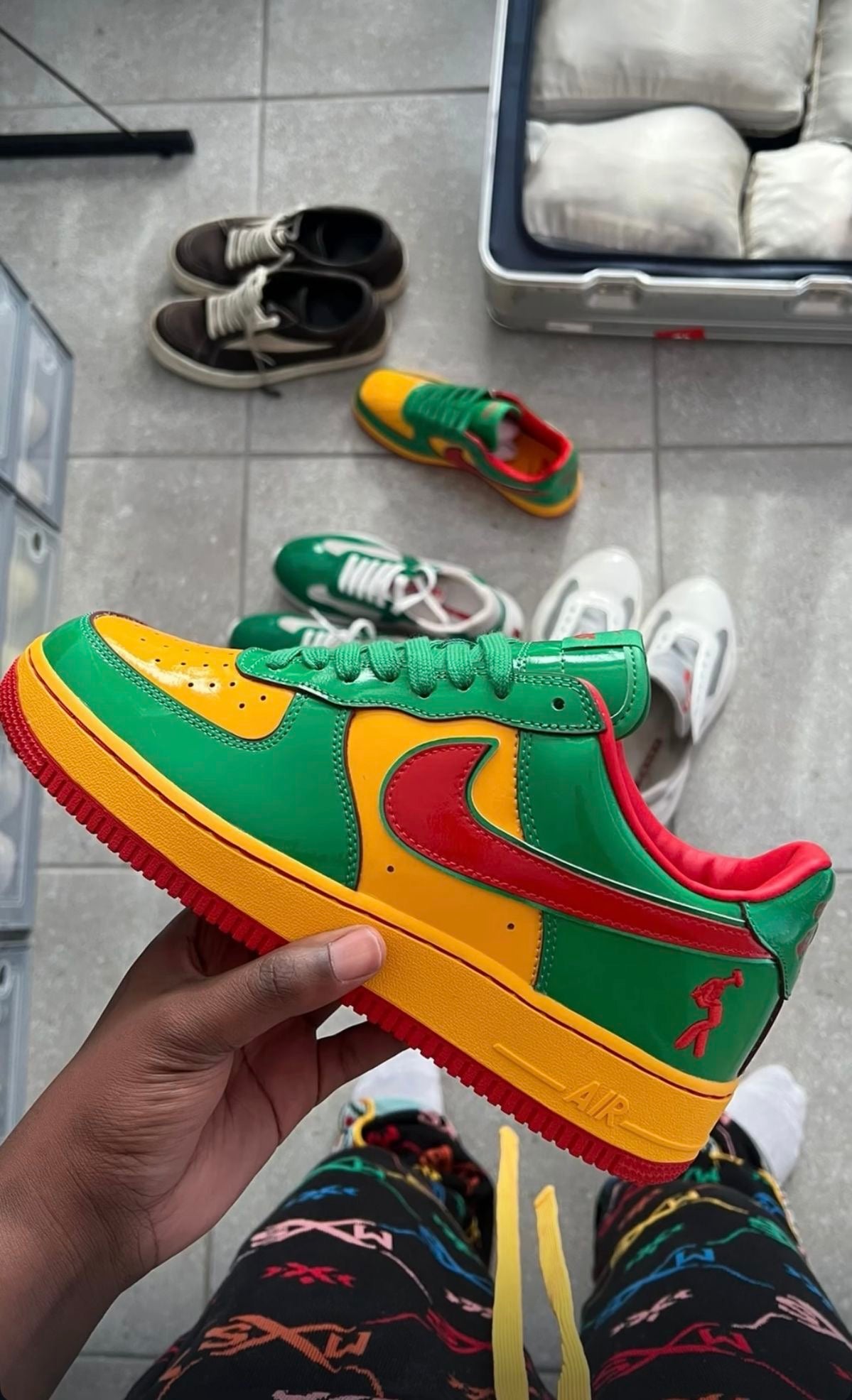 HDD27 Nike airforce 1 lil yatchy
