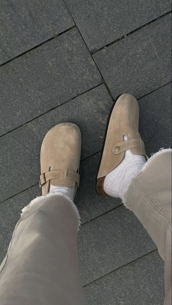 HDD11 Birkenstock Boston clogs Tan