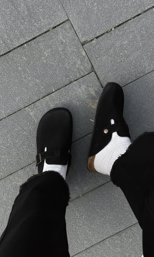 HDD11 BLACK Birkenstock mules BLACK (Runs big, take one size down)